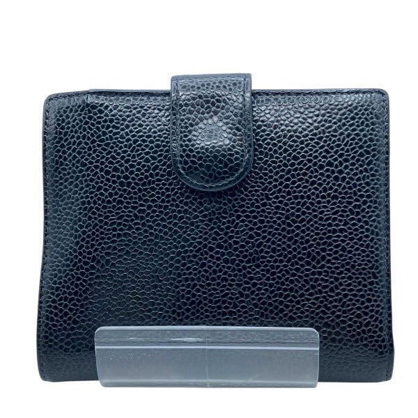 Chanel Coco Mark Caviar Skin Wallet