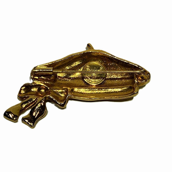 Chanel Beret Motif Ribbon Brooch