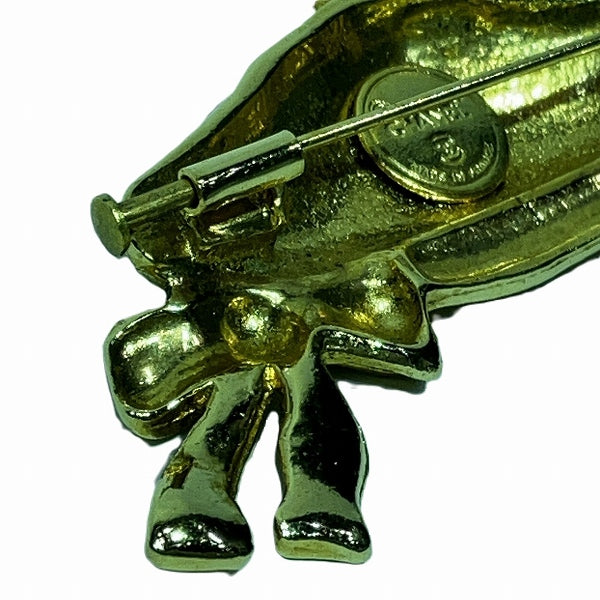 Chanel Beret Motif Ribbon Brooch