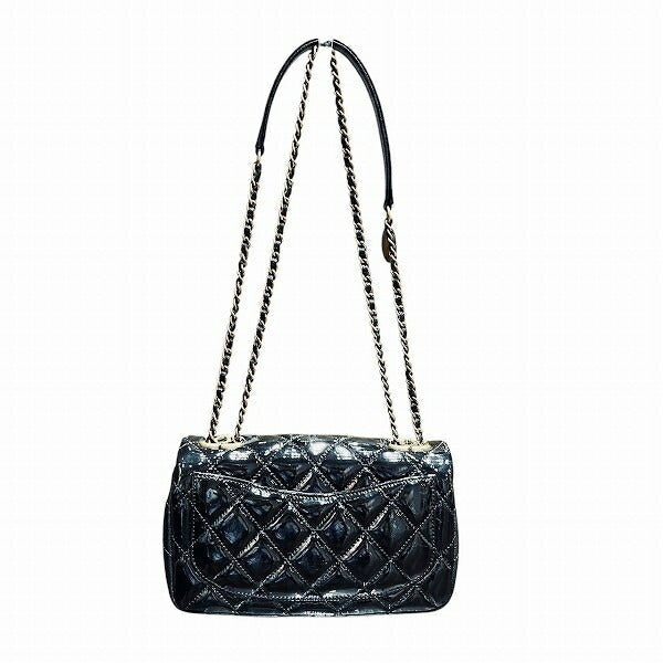 Chanel Matelasse Enamel Lambskin 2way Shoulder Bag