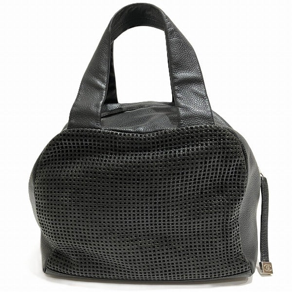 Chanel Coco Mark Caviar Skin Handbag