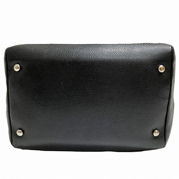 Chanel Coco Mark Caviar Skin Handbag