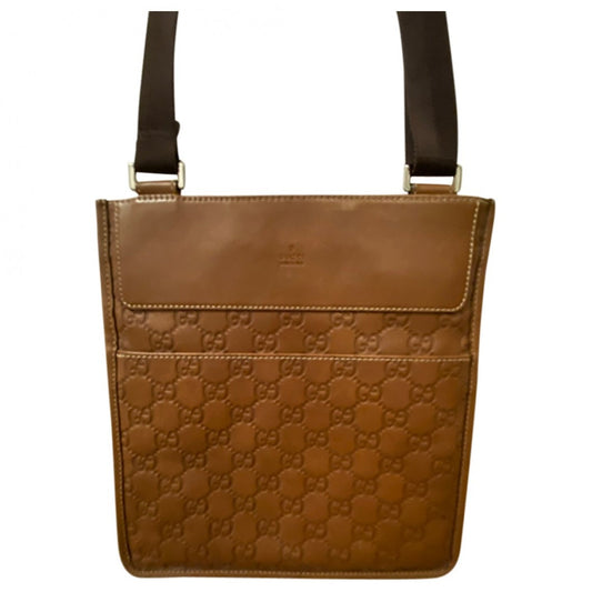 Gucci brown leather bag
