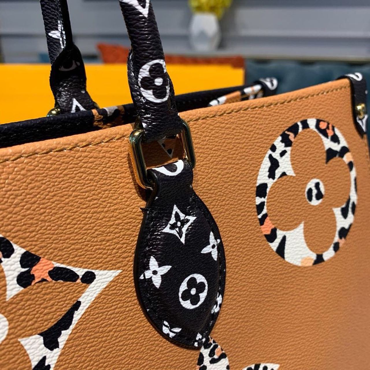 Top Quality Jungle Monogram Giant OnTheGo Tote Bag 41cm For Women Ivoire Top Quality