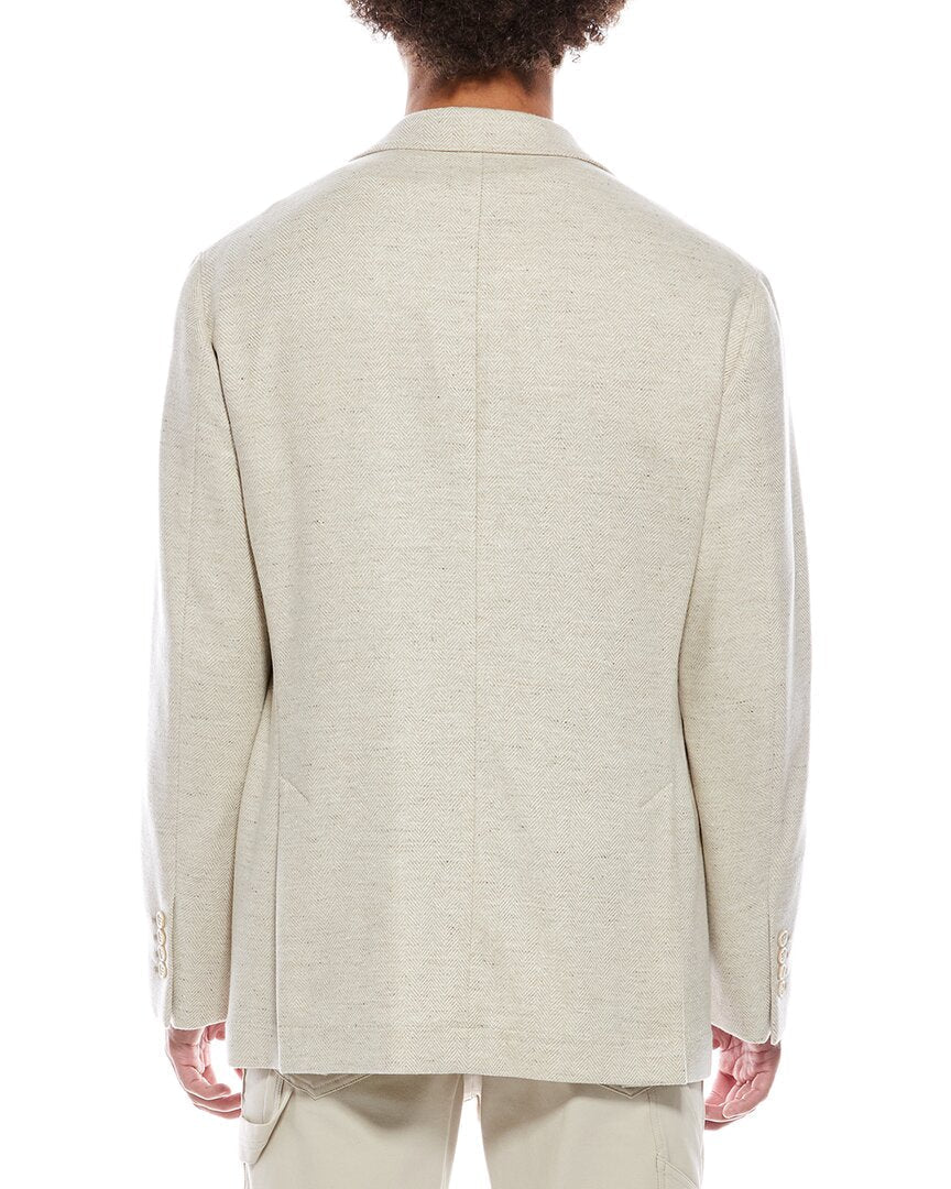 Brunello Cucinelli Wool & Cashmere-Blend Blazer
