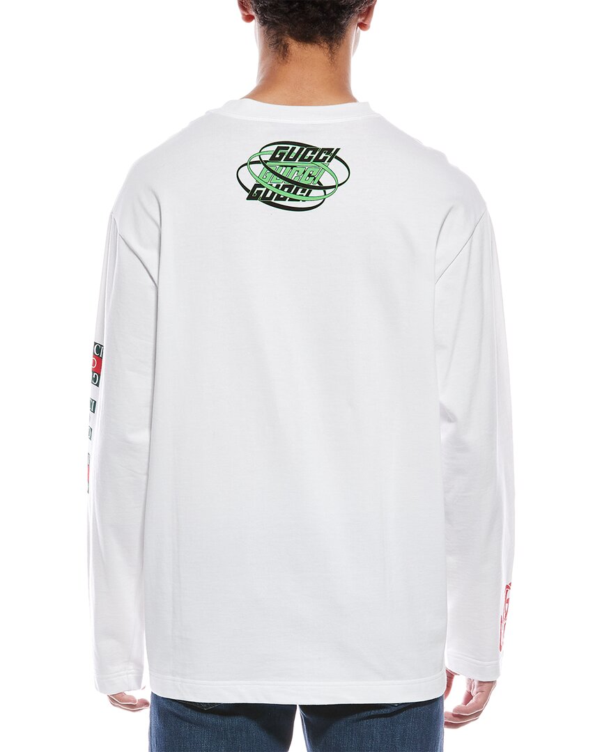 Gucci Logo Print Jersey T-Shirt