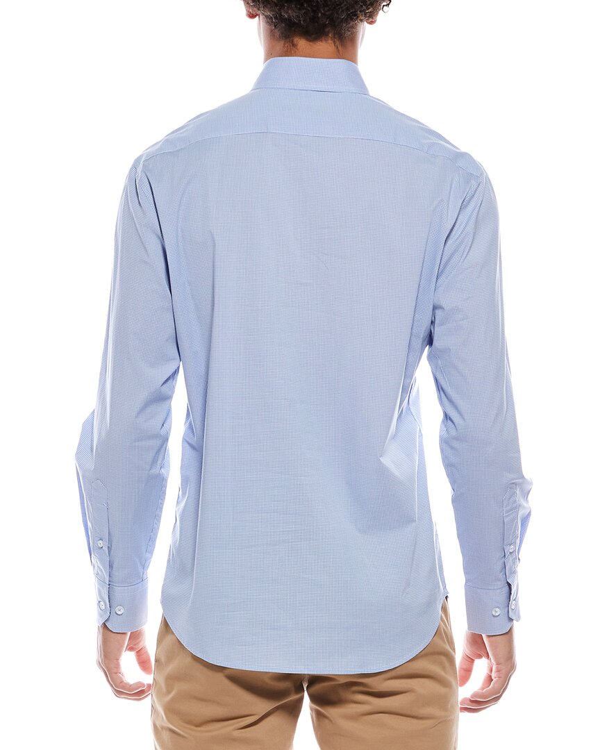 Tailorbyrd Signature Micro Gingham Shirt