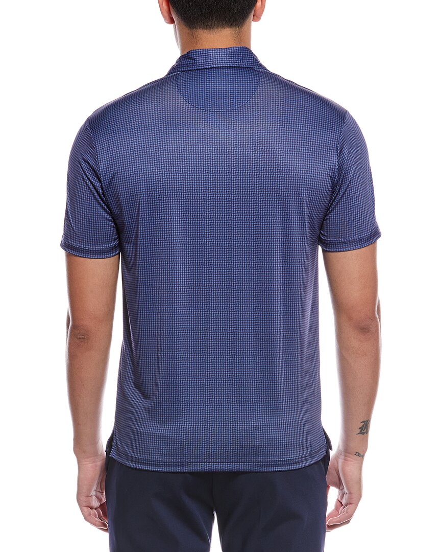 Tailorbyrd Mini Houndstooth Performance Polo Shirt