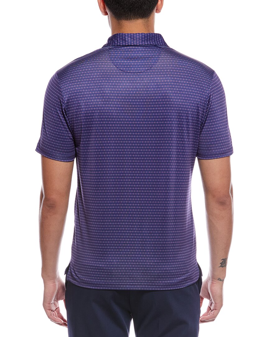 Tailorbyrd Dots & Diamonds Performance Polo Shirt