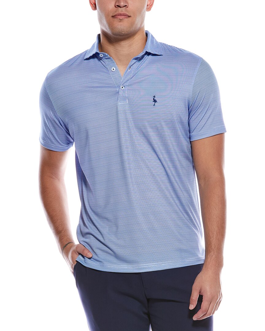 Tailorbyrd Stripes Performance Polo Shirt