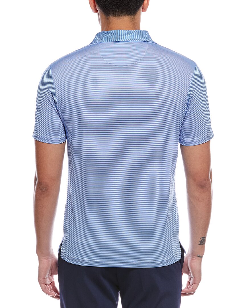 Tailorbyrd Stripes Performance Polo Shirt