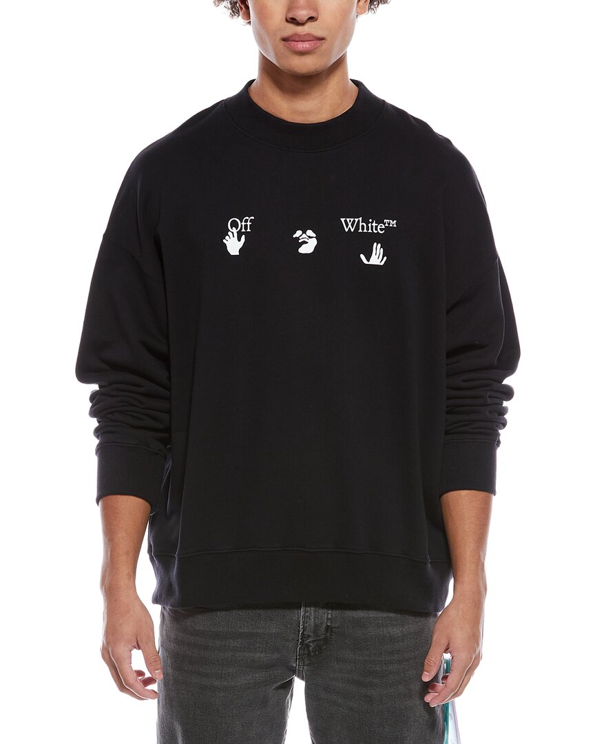 Off-White™ Big Ow Logo Skate Crewneck Sweatshirt