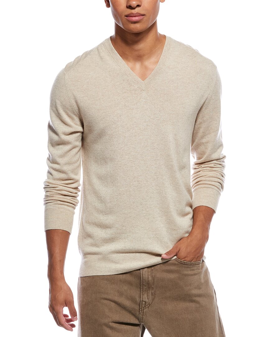 N.Peal Baby Cashmere V-Neck Sweater