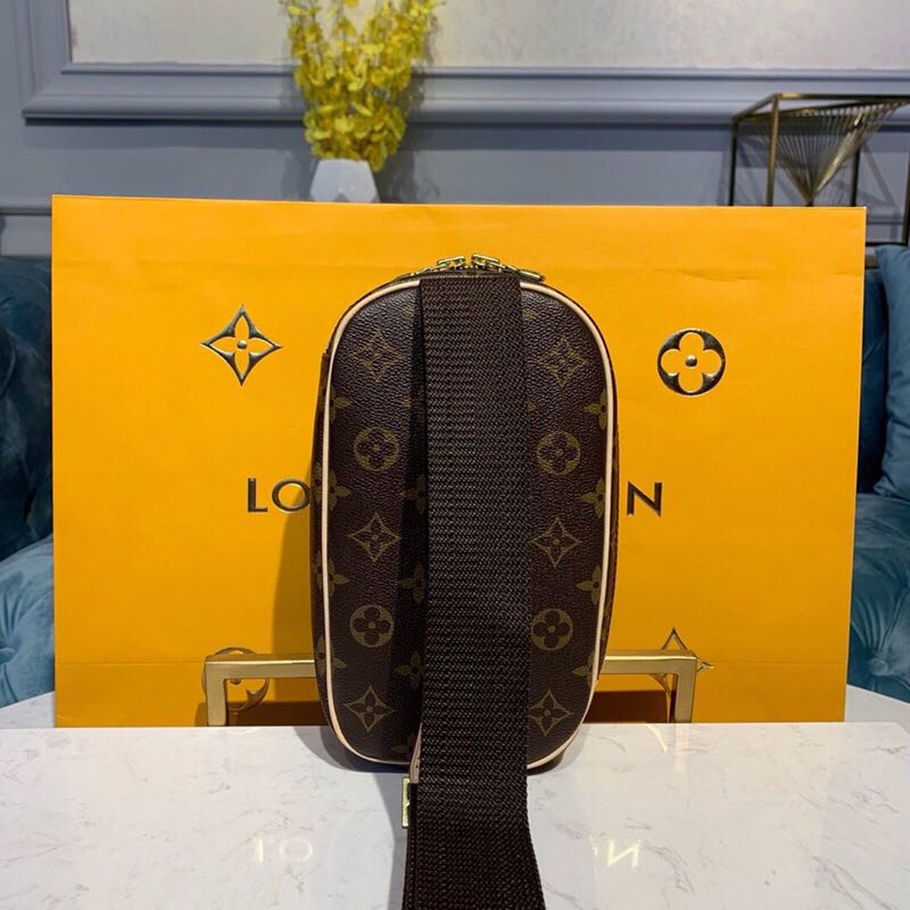 Top Quality Pochette Gange Monogram Canvas For Women, WoBags, Crossbody Bags 9.1in/23.1cm Top Quality M51870