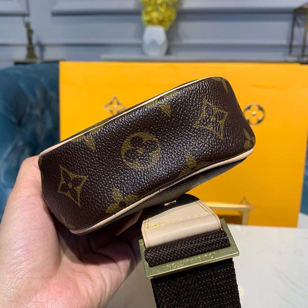 Top Quality Pochette Gange Monogram Canvas For Women, WoBags, Crossbody Bags 9.1in/23.1cm Top Quality M51870