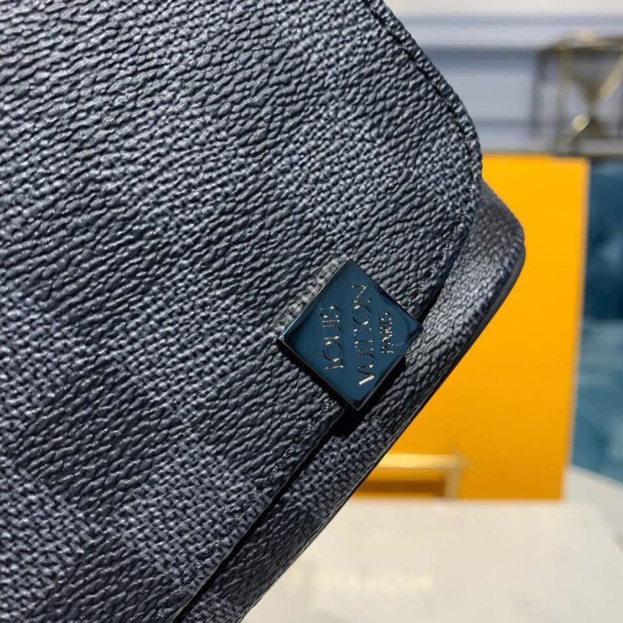 Top Quality Top Qualitystrict PM Damier Graphite Canvas For Men, Bags, Shoulder And Crossbody Bags 9.8in/25cm Top Quality N41028