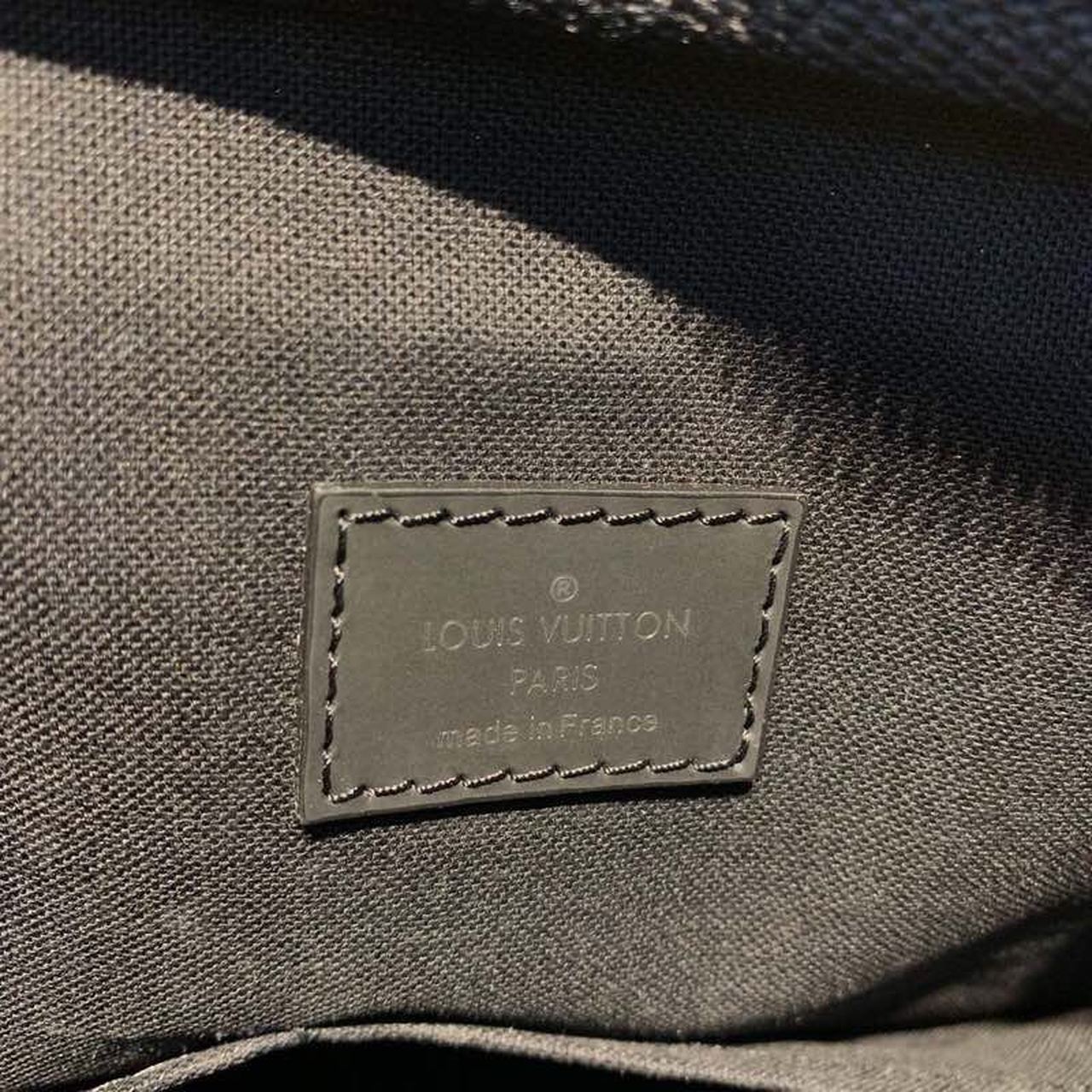Top Quality Porte Documents Voyage Bag 37cm Damier Graphite Canvas Spring/Summer Collection N41466 Black