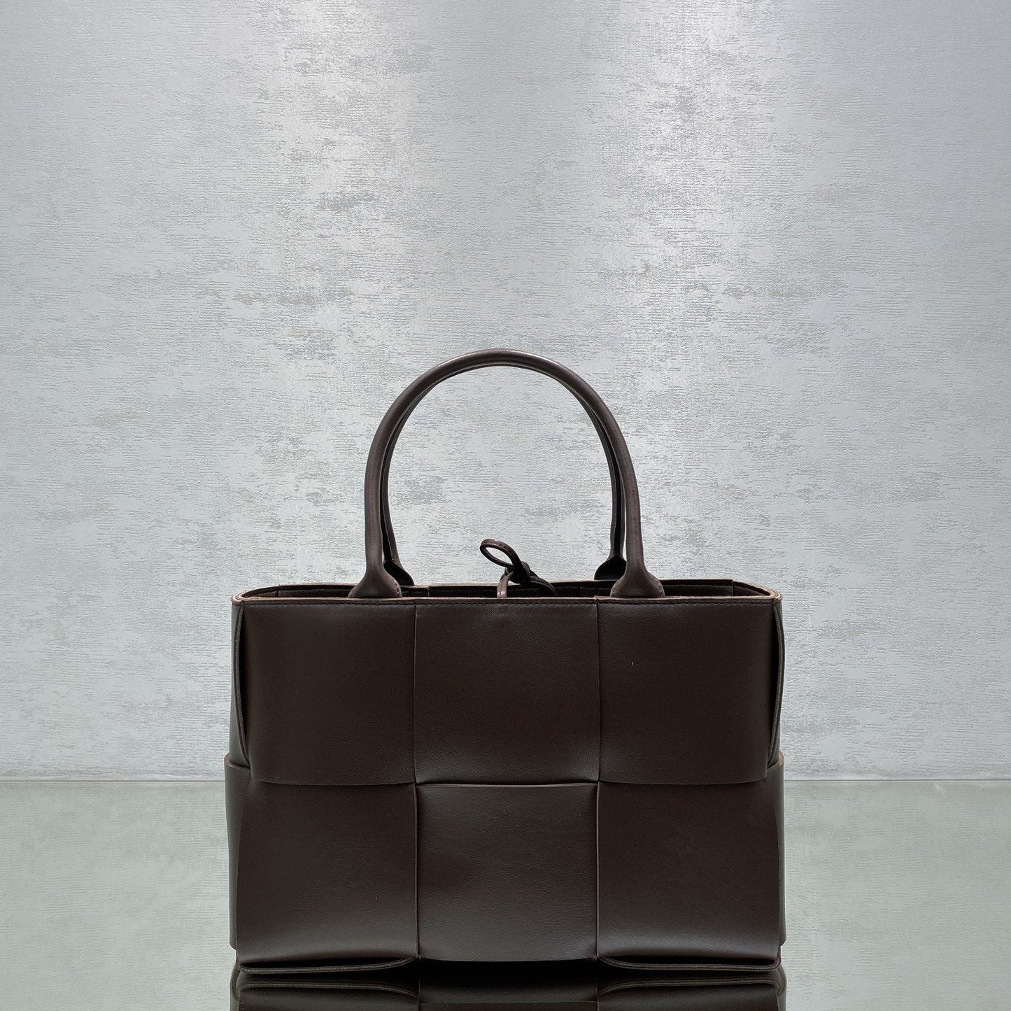 Top Quality Small Arco Tote Bag Dark Brown, For Women, Bags 14.2in/36cm