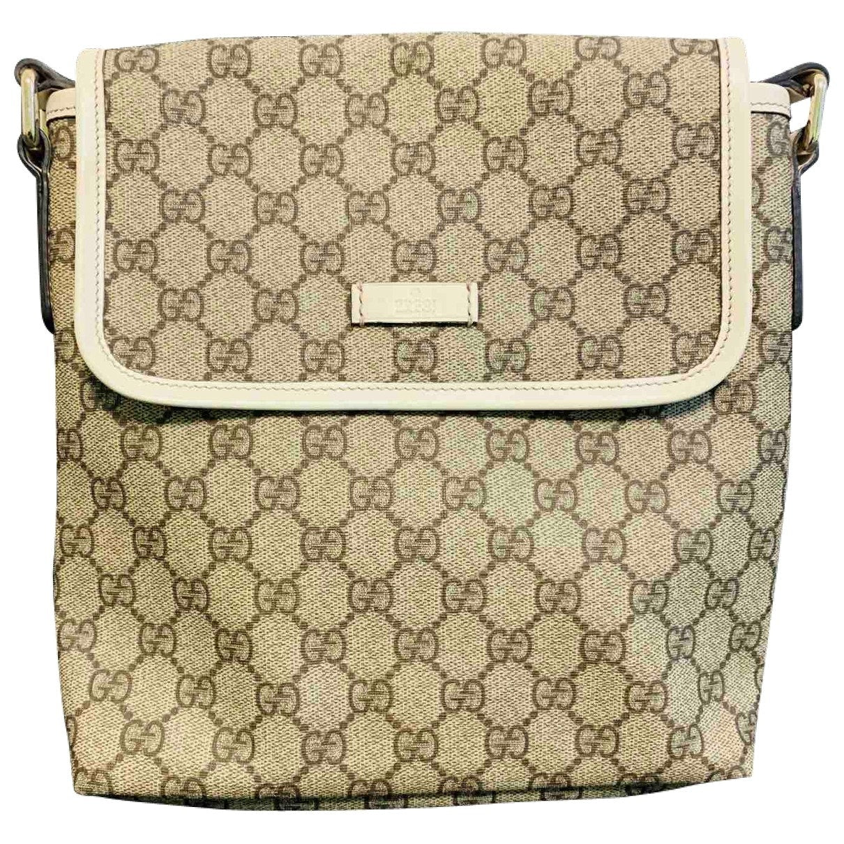 Gucci beige cloth handbag