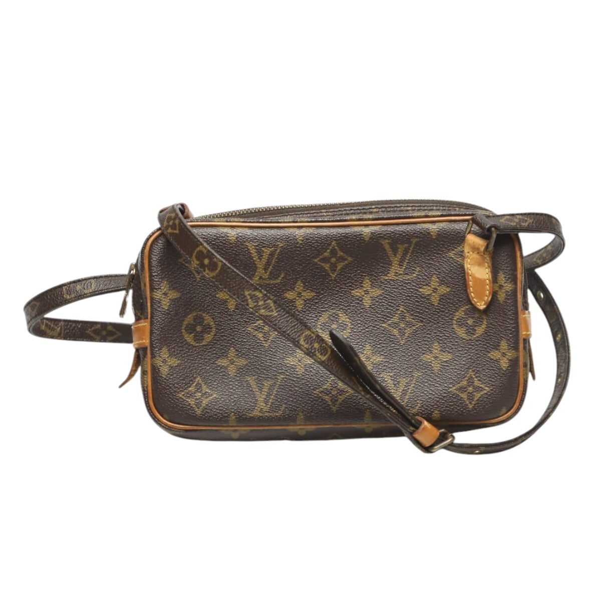 LOUIS VUITTON Shoulder Bag M51828 Monogram canvas Brown Monogram Marley Bandouliere