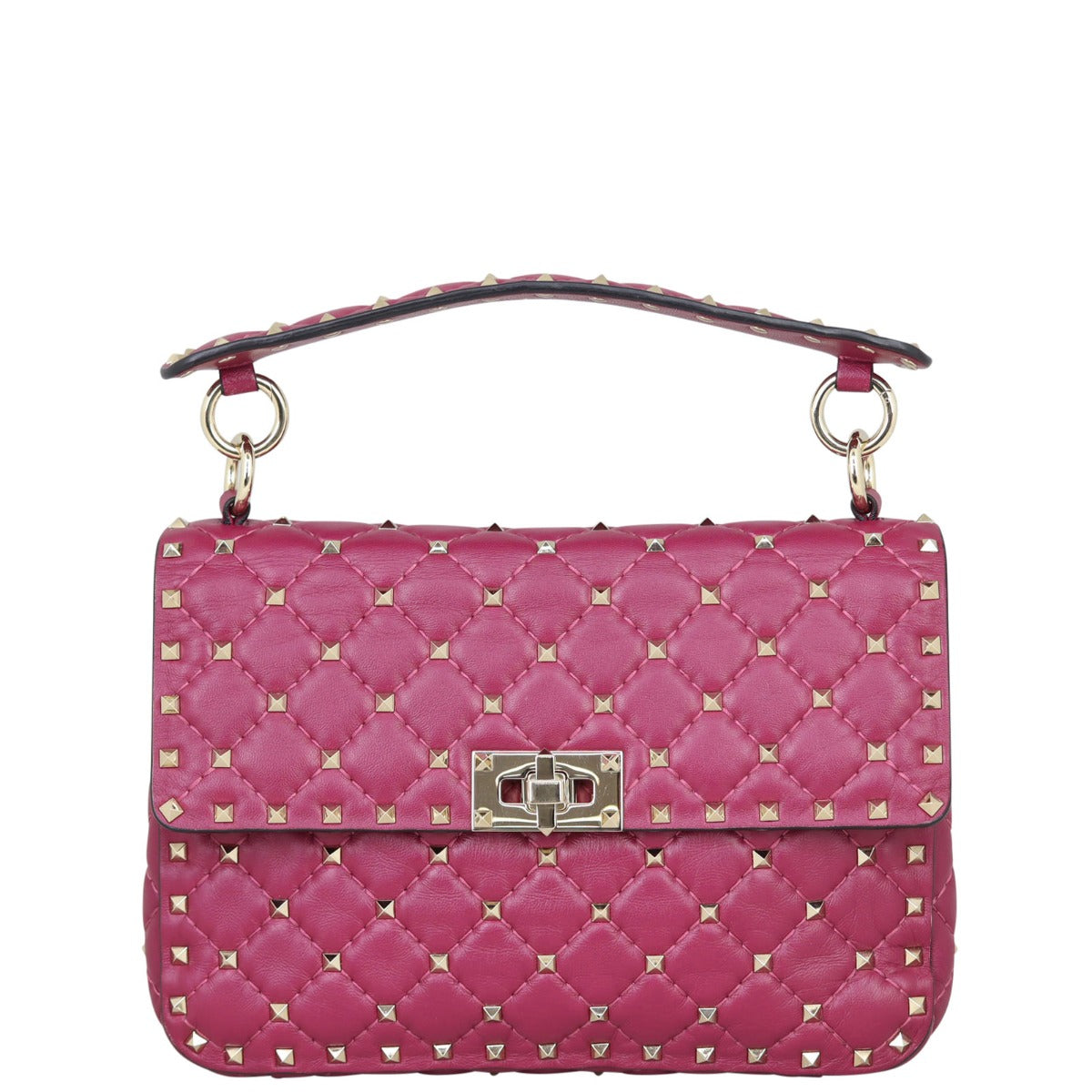 Valentino Rockstud Spike Medium Shoulder Bag
