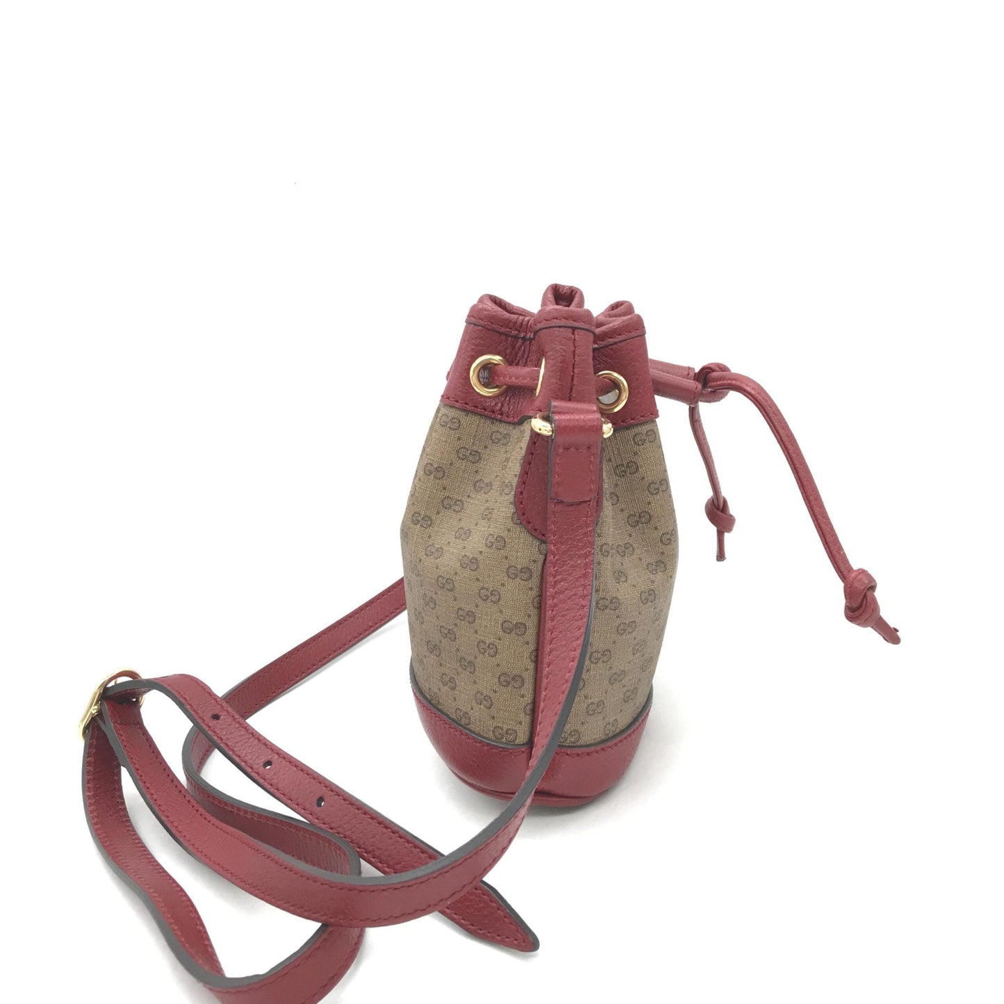 Gucci Doraemon X Gucci Coated Canvas Bucket Women's Bag ( )