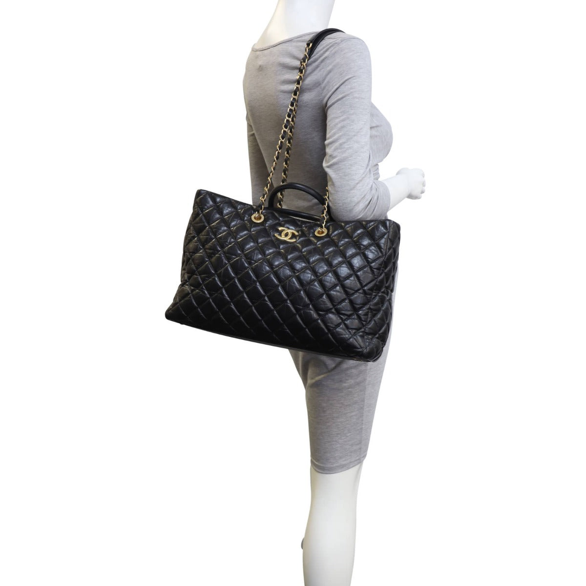 Chanel Coco Handle Shopping Tote Large