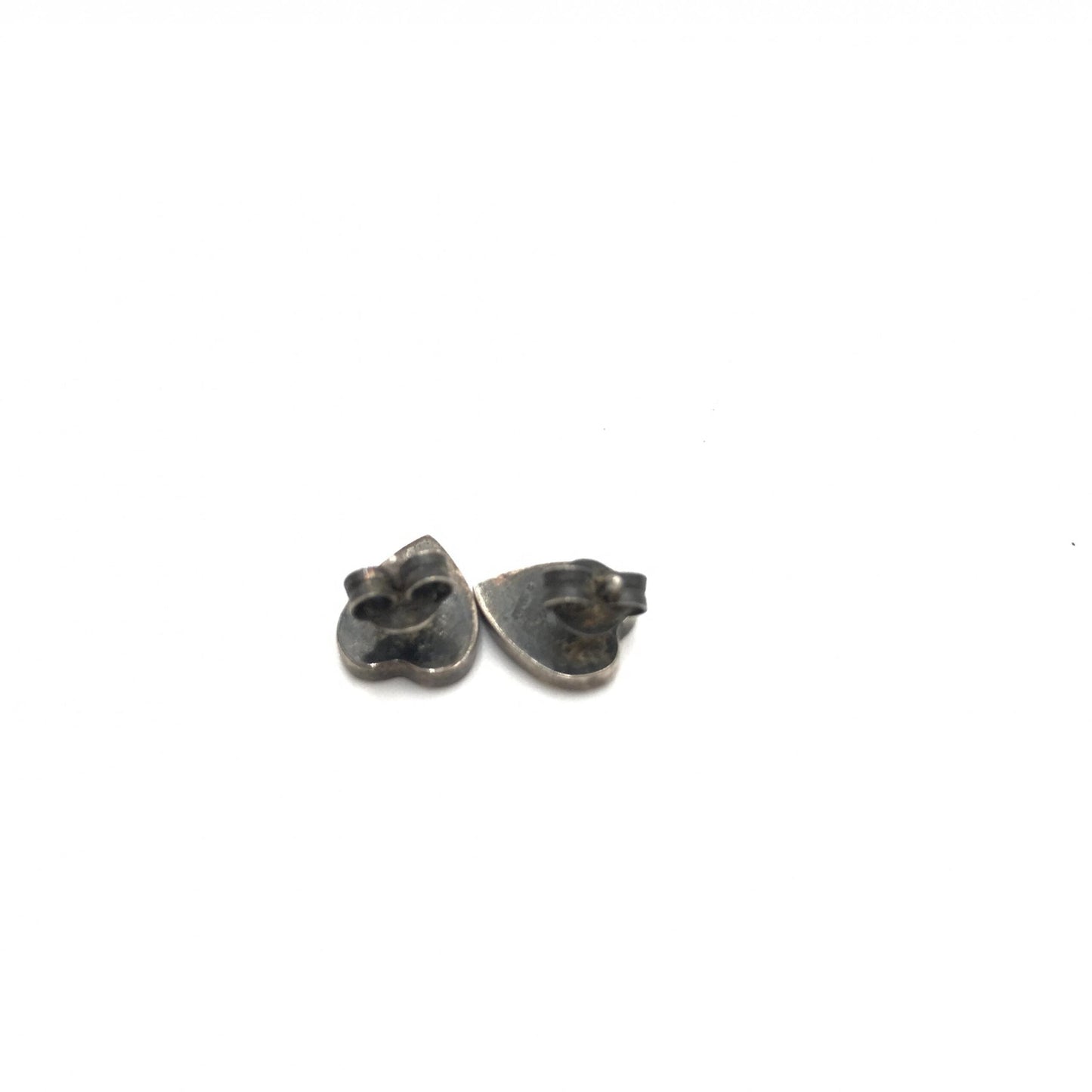 Gucci Silver 925 Heart Stud Women's Earrings ( )
