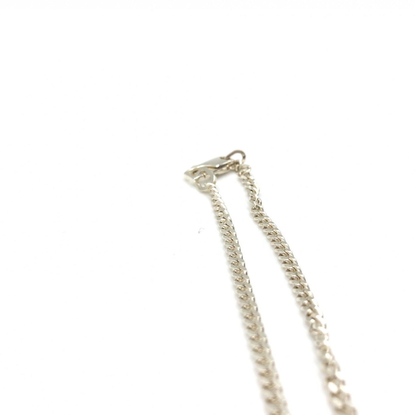 Gucci Sterling Silver G Bar Pendant Women's Necklace ( )