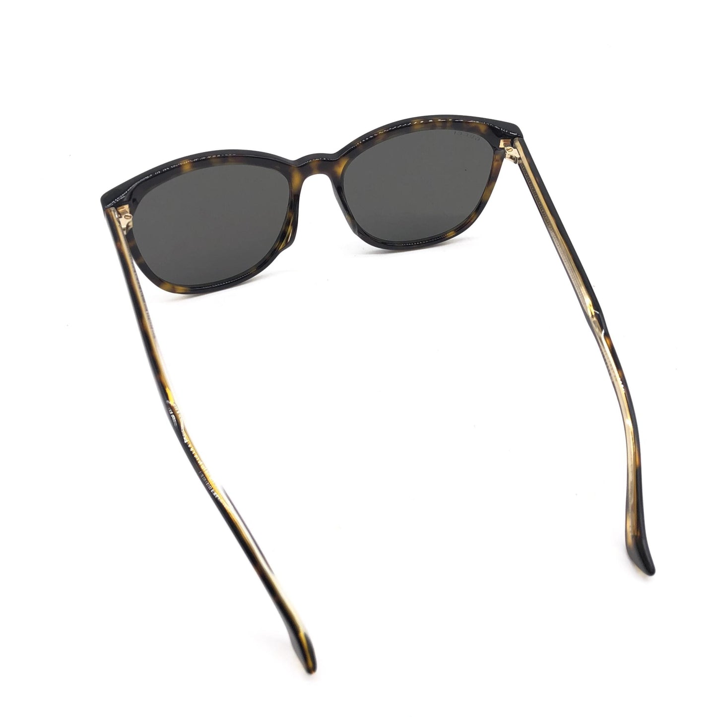Gucci Tortoise Square Frame Women's Sunglasses ( )