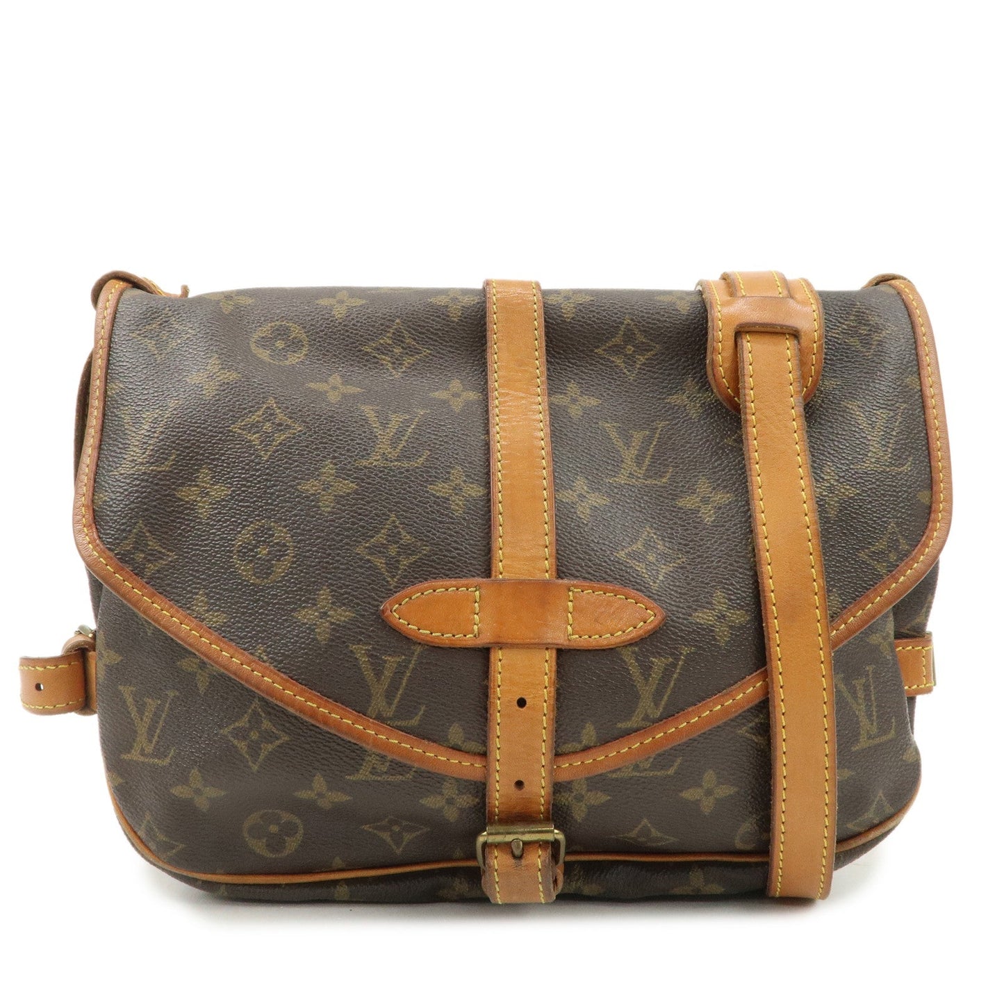 Louis Vuitton Monogram Saumur 30 Crossbody Bag Shoulder Bag M42256  d