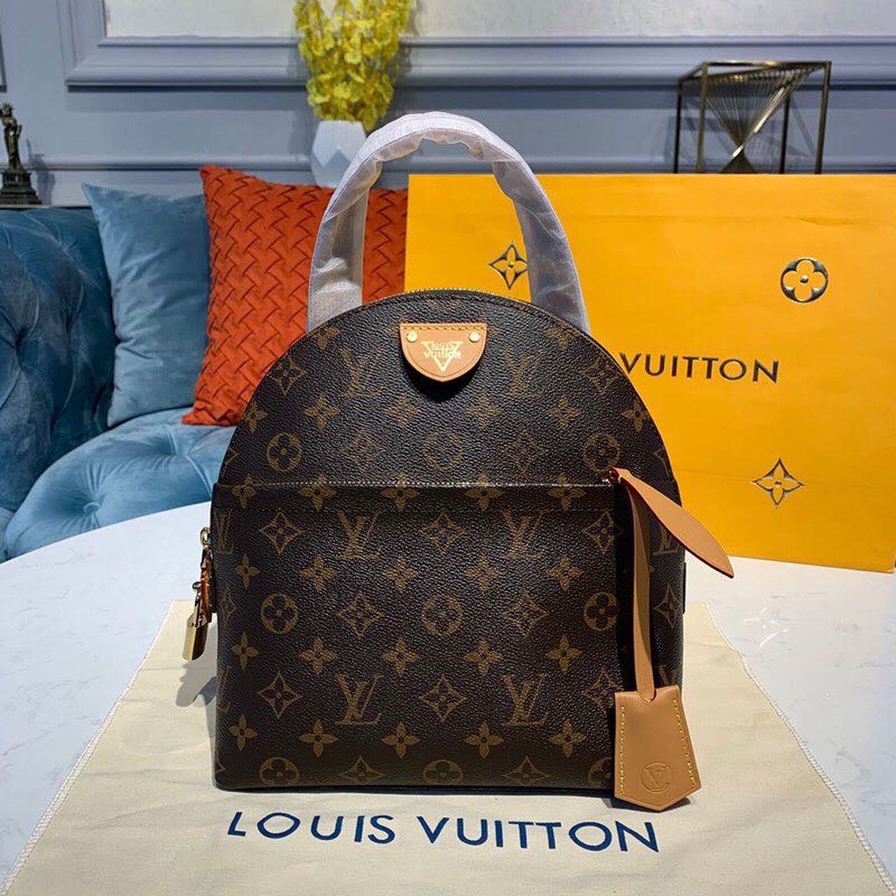 Top Quality Moon Backpack Monogram Canvas By Nicolas Ghesquière For The Top Quality Cruise Collection, WoBags 32cm Top Quality M44944