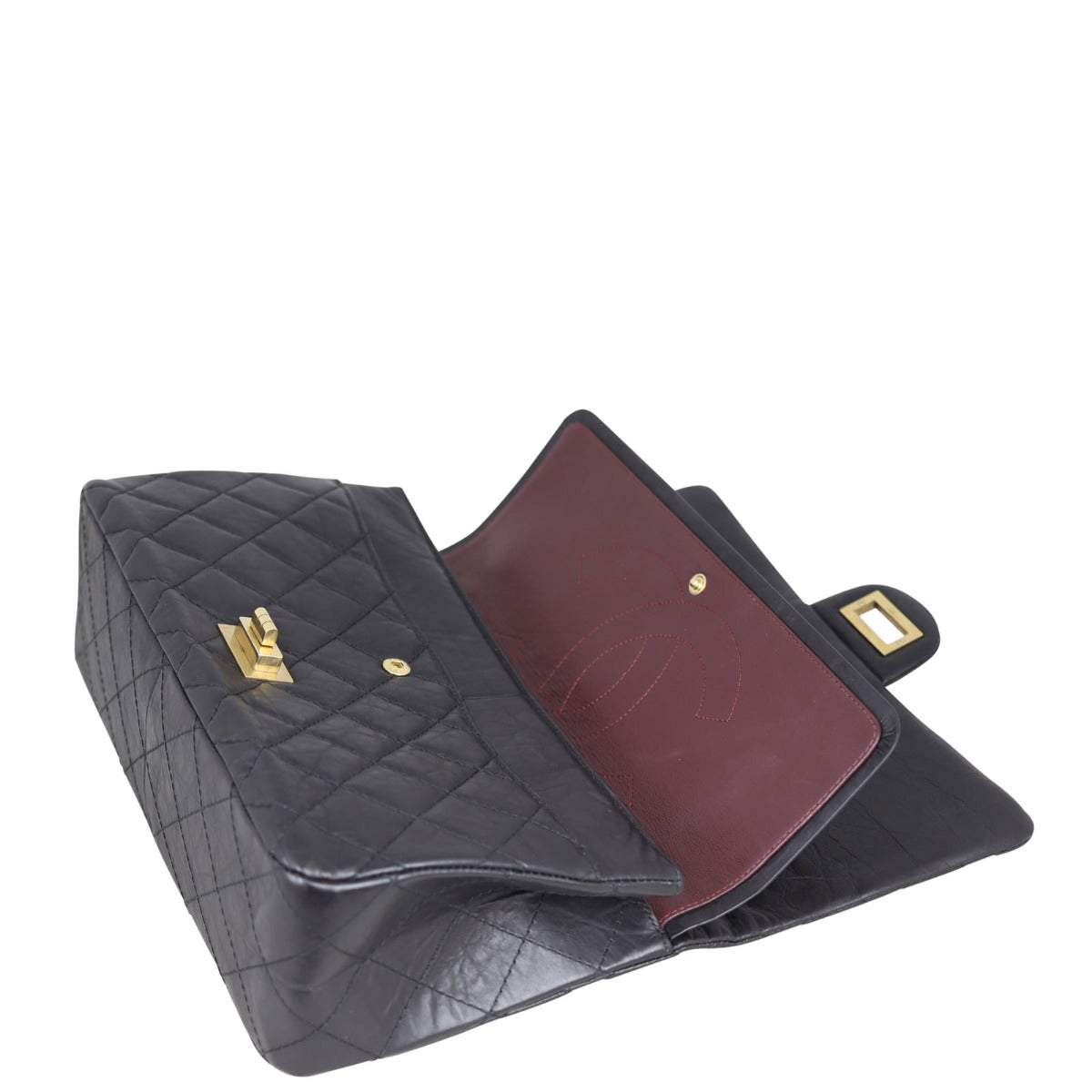 Chanel 2.55 Reissue 227 Double Flap Bag | Gold Hardware