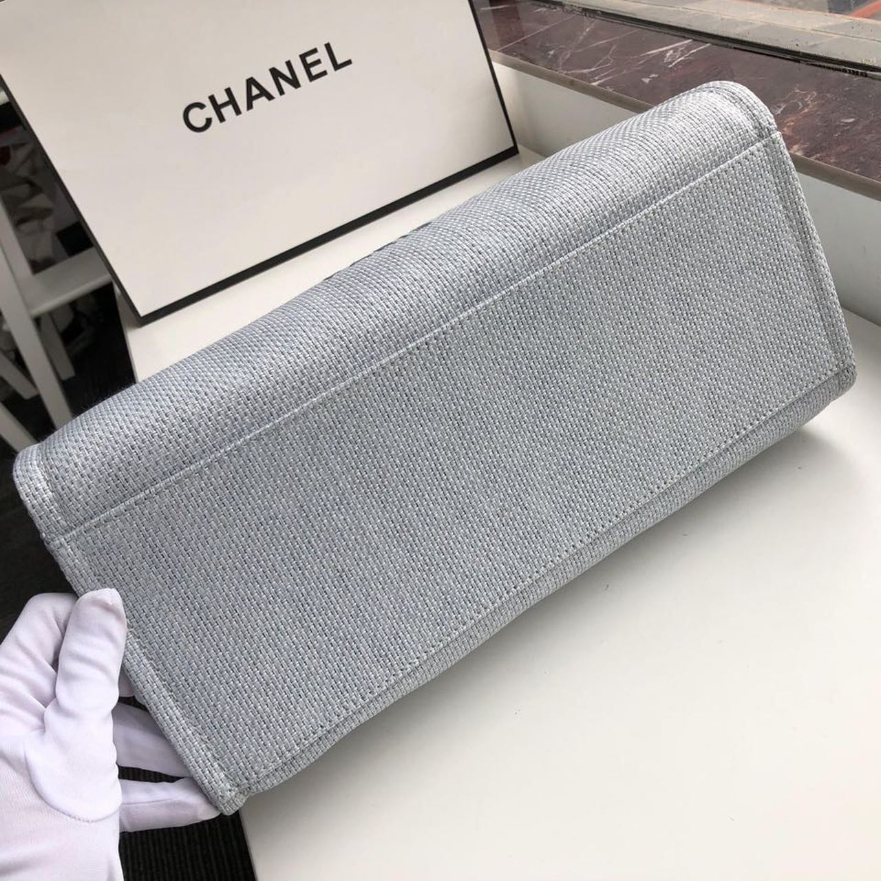 CHL Deauville Tote 38cm White Gray For Women A66941