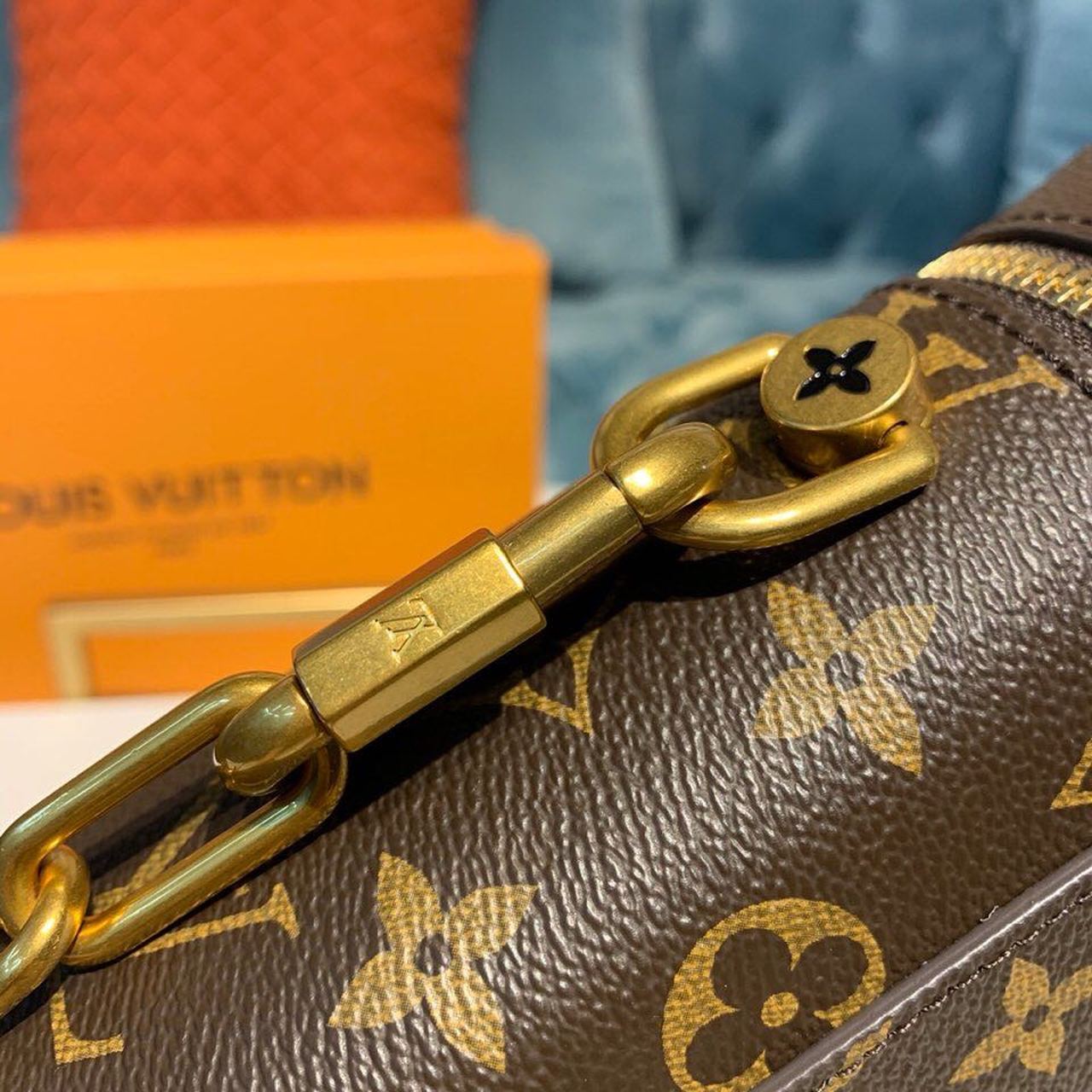 Top Quality Phone Box Monogram Canvas By Virgil Abloh For Women, WoHandbags 6.7in/17cm Top Quality M44914