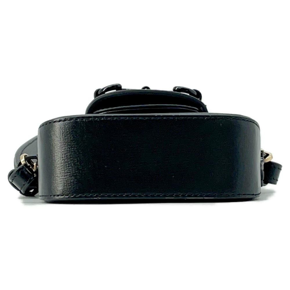 GUCCI ?Horsebit 1955 2WAYShoulder Bag Black726863 Leather