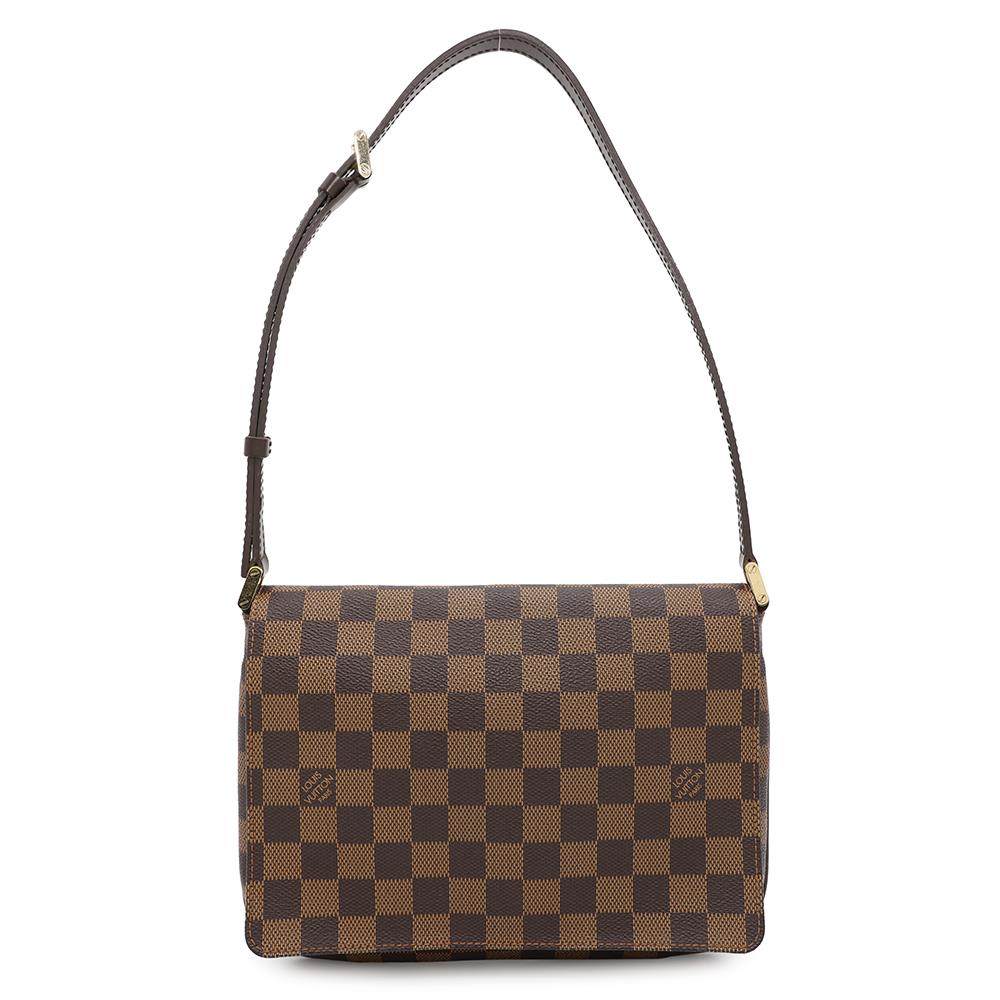 LOUIS VUITTON M tte Tango Short Shoulder OrangeN51255 Damier Ebene Canvas Size short