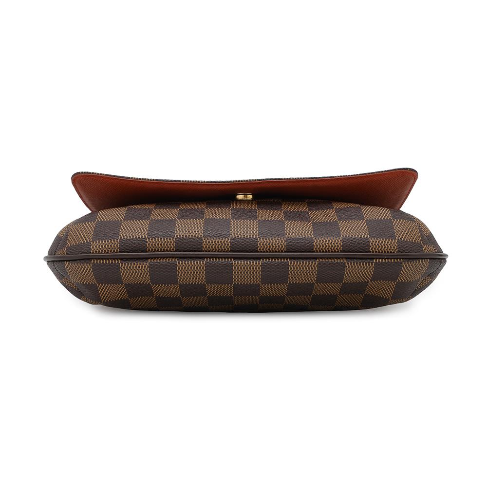 LOUIS VUITTON M tte Tango Short Shoulder OrangeN51255 Damier Ebene Canvas Size short