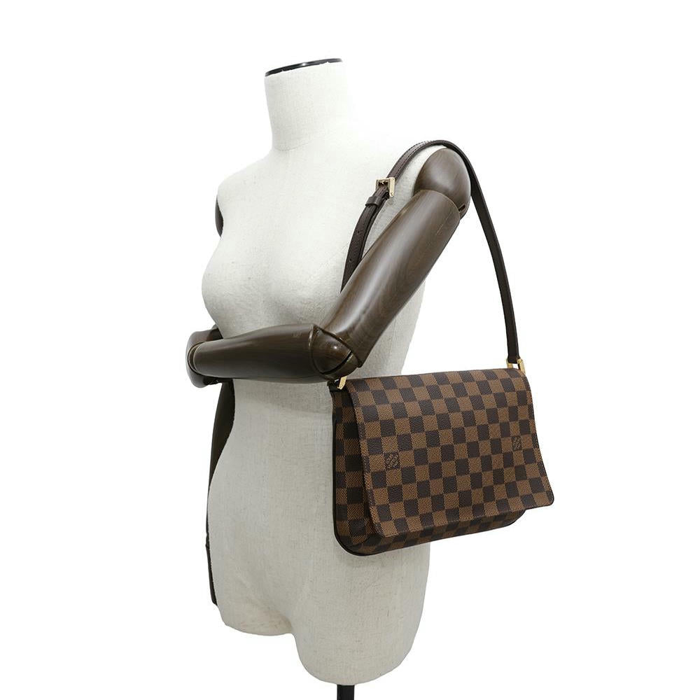 LOUIS VUITTON M tte Tango Short Shoulder OrangeN51255 Damier Ebene Canvas Size short