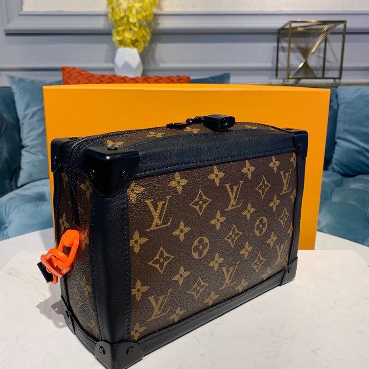 Top Quality Soft Trunk Monogram Canvas For Men, Bags, Shoulder And Crossbody Bags 9.8in/25cm Top Quality M44478