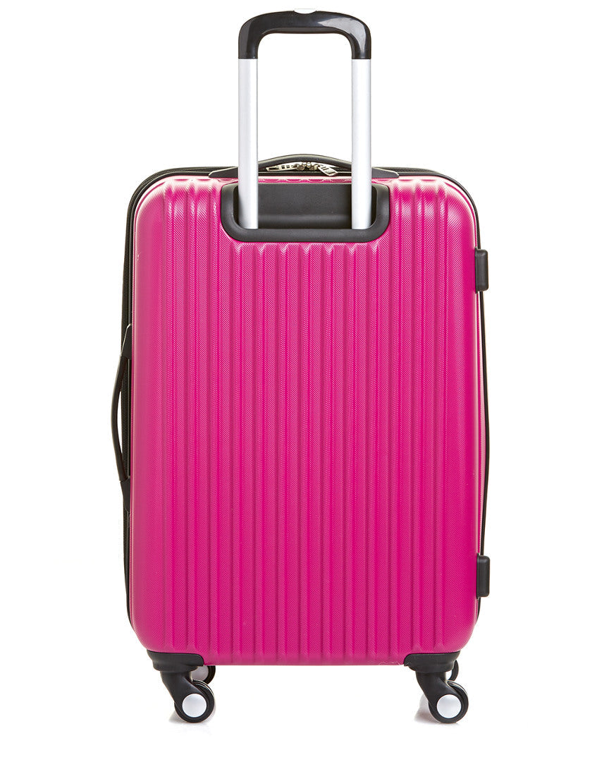 Travelers Club Luggage Chicago 3Pc Hardside Expandable Double Spinner Luggage