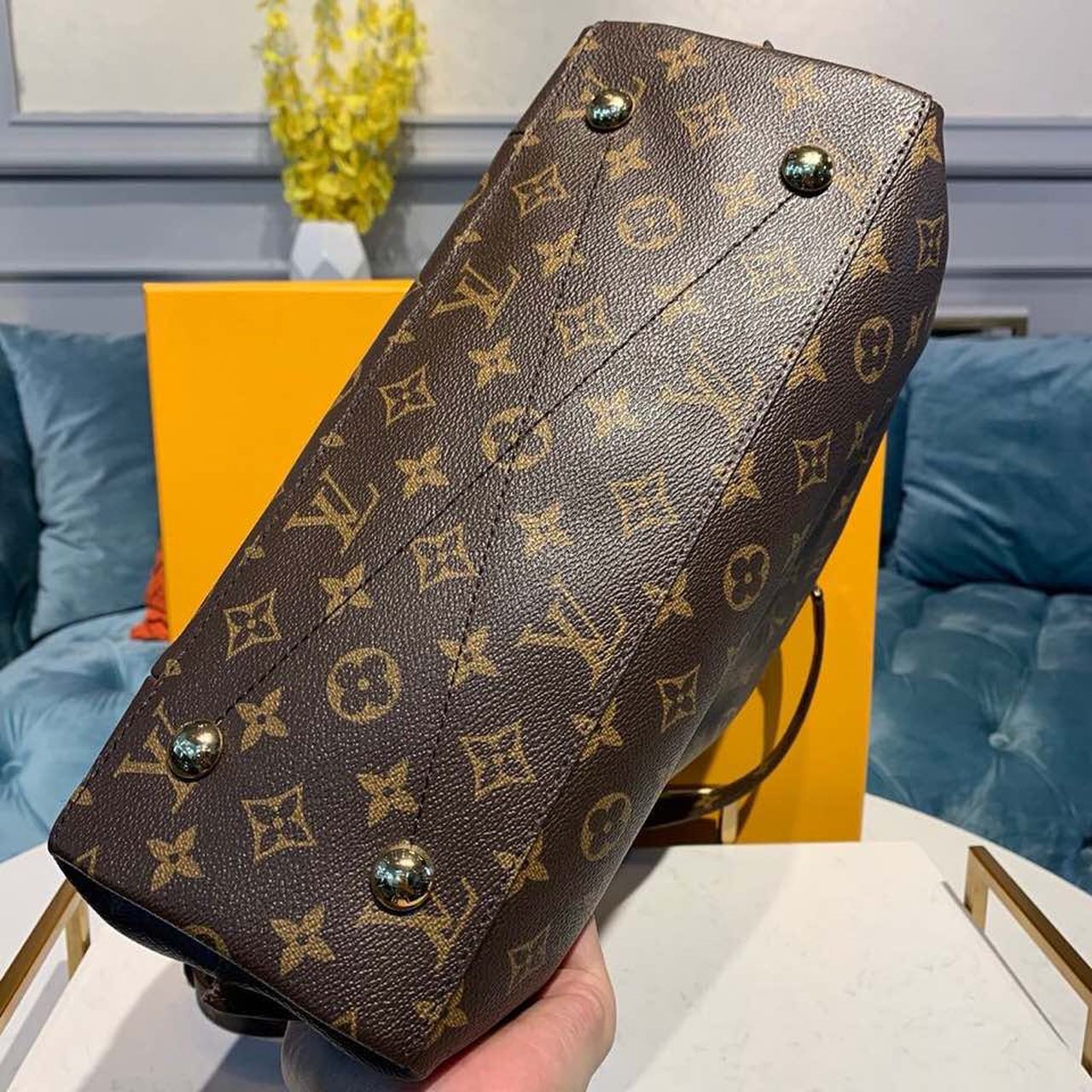 Top Quality Metis Hobo Monogram Canvas For Womeen, WoBags 13.5in/34cm Top Quality M40781
