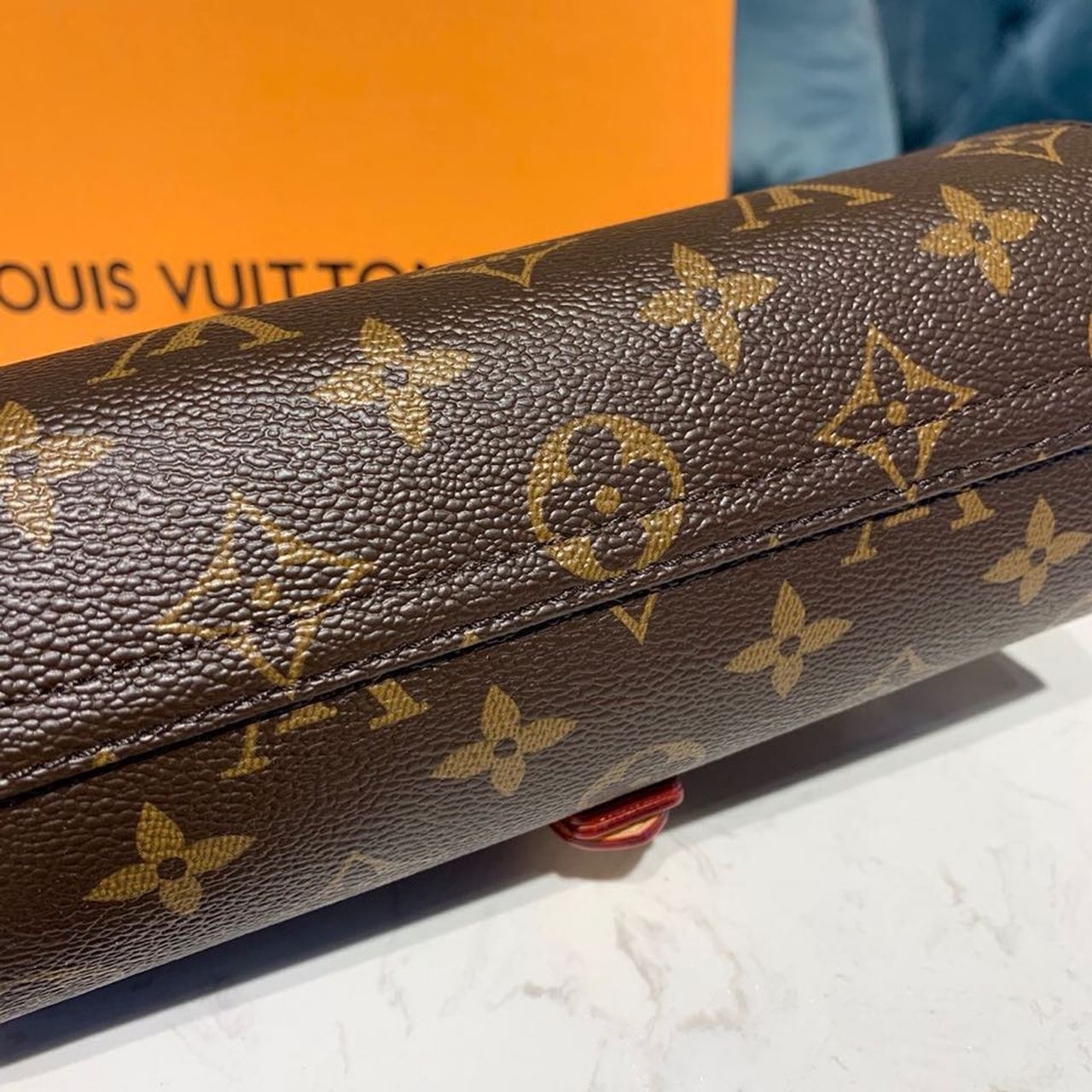 Top Quality 3 Watch Case Monogram Canvas For Women, Travel Bags 7.9in/20cm Top Quality  M47530