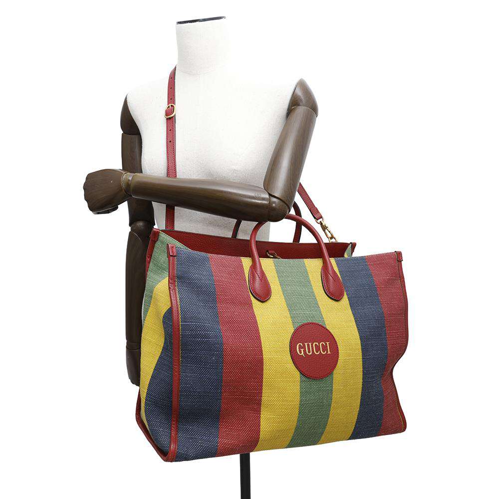 GUCCI ?Baiadela 2WAYBag Multicolor630358 Canvas Leather