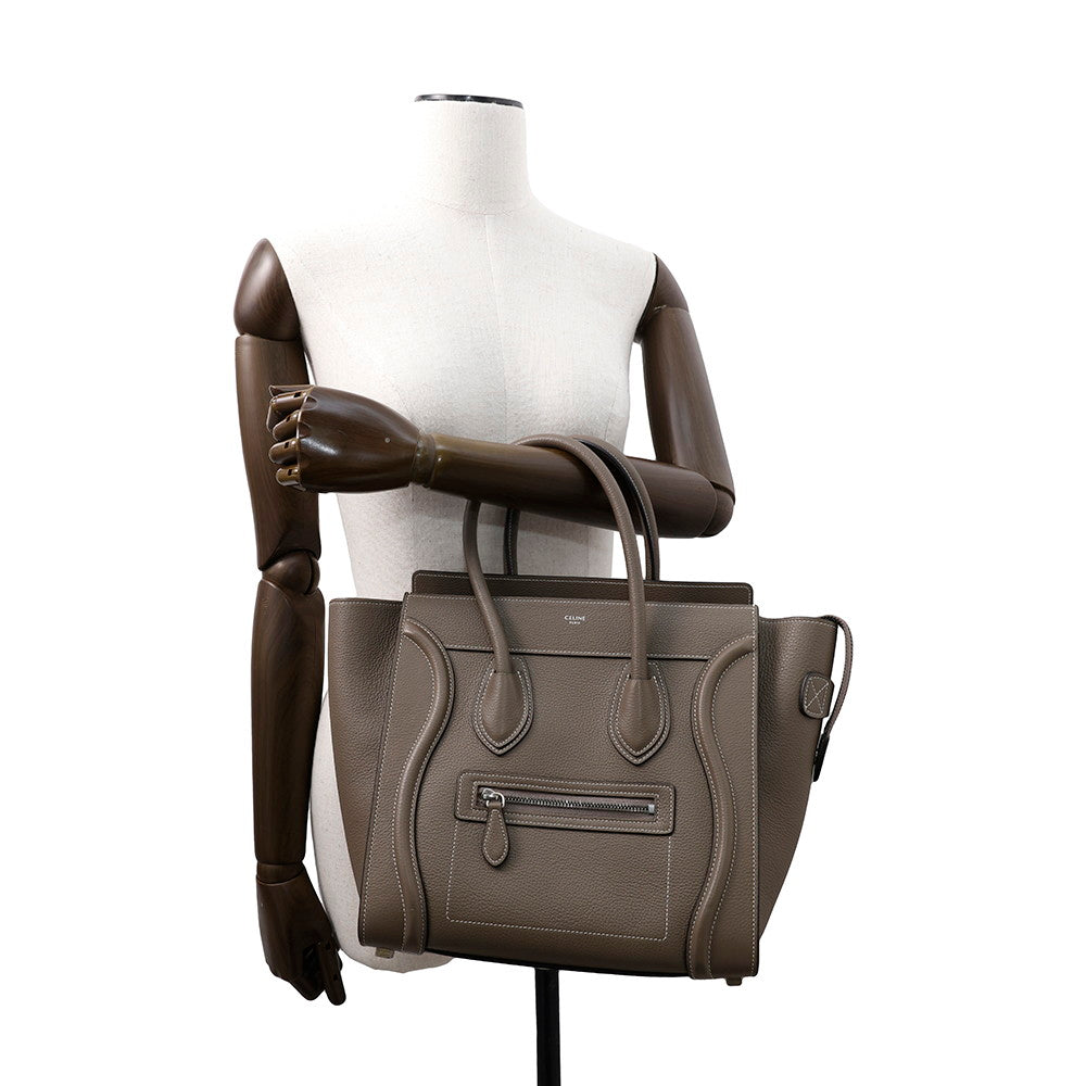 CELINE Luggage shopper Suri189793 Leather Size micro