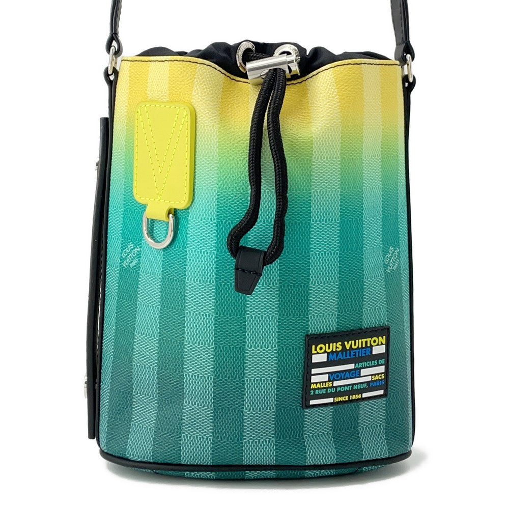 LOUIS VUITTON Sac Malang Yellow/GreenM59920 Damier stripe