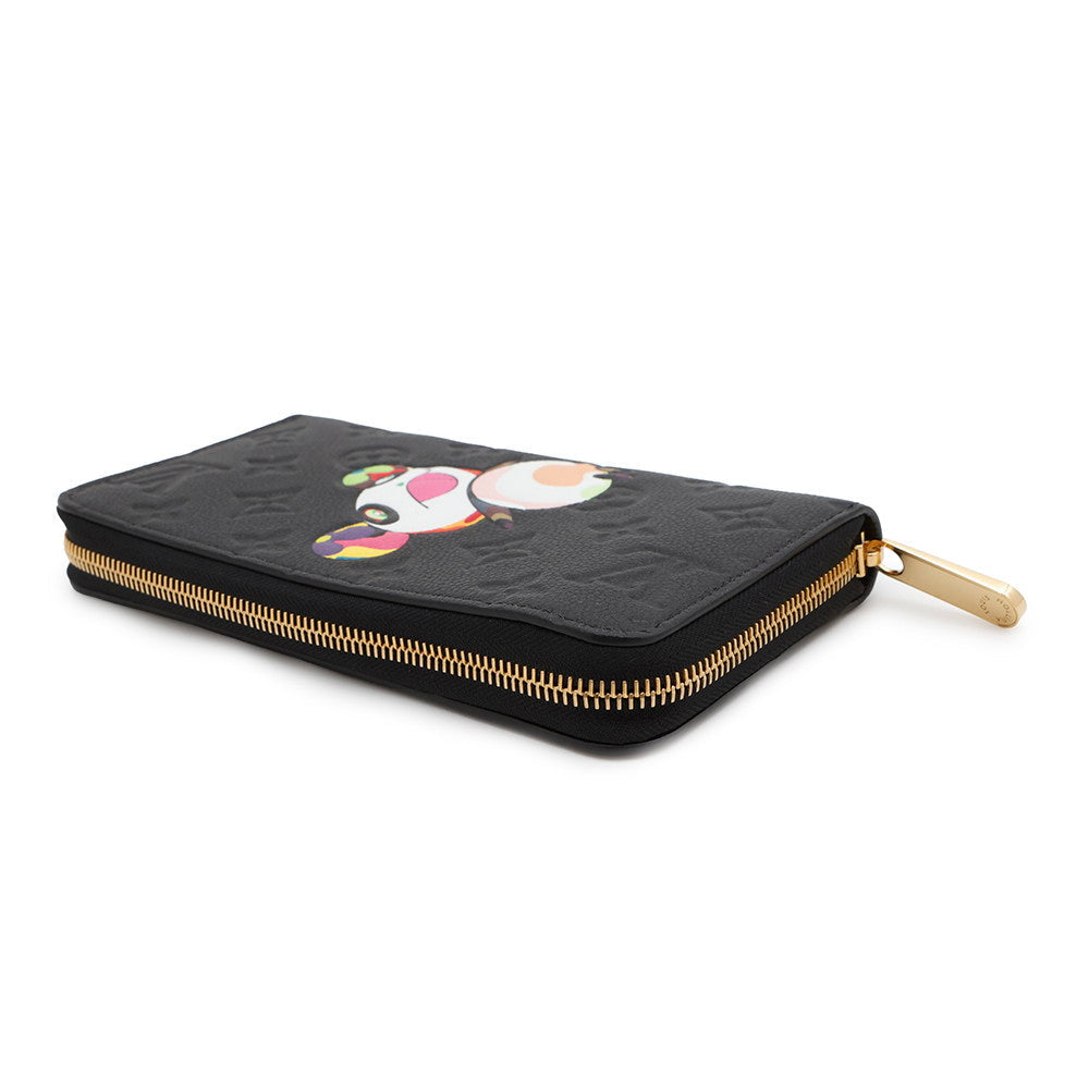 LOUIS VUITTON LV × TM Zippy Wallet Japan Limited Edition NoirM14160 Monogram Empreinte Leather