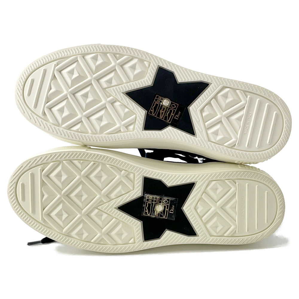 Dior ?WALK'N'DIOR Oblique Technical Knit Socks Sneakers NavyKCK233OPK75B365 Fabric Leather Size 36 1/2