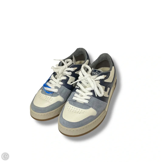 Shoes Luxury Designer By Fendi In Blue & Cream, Size: 9