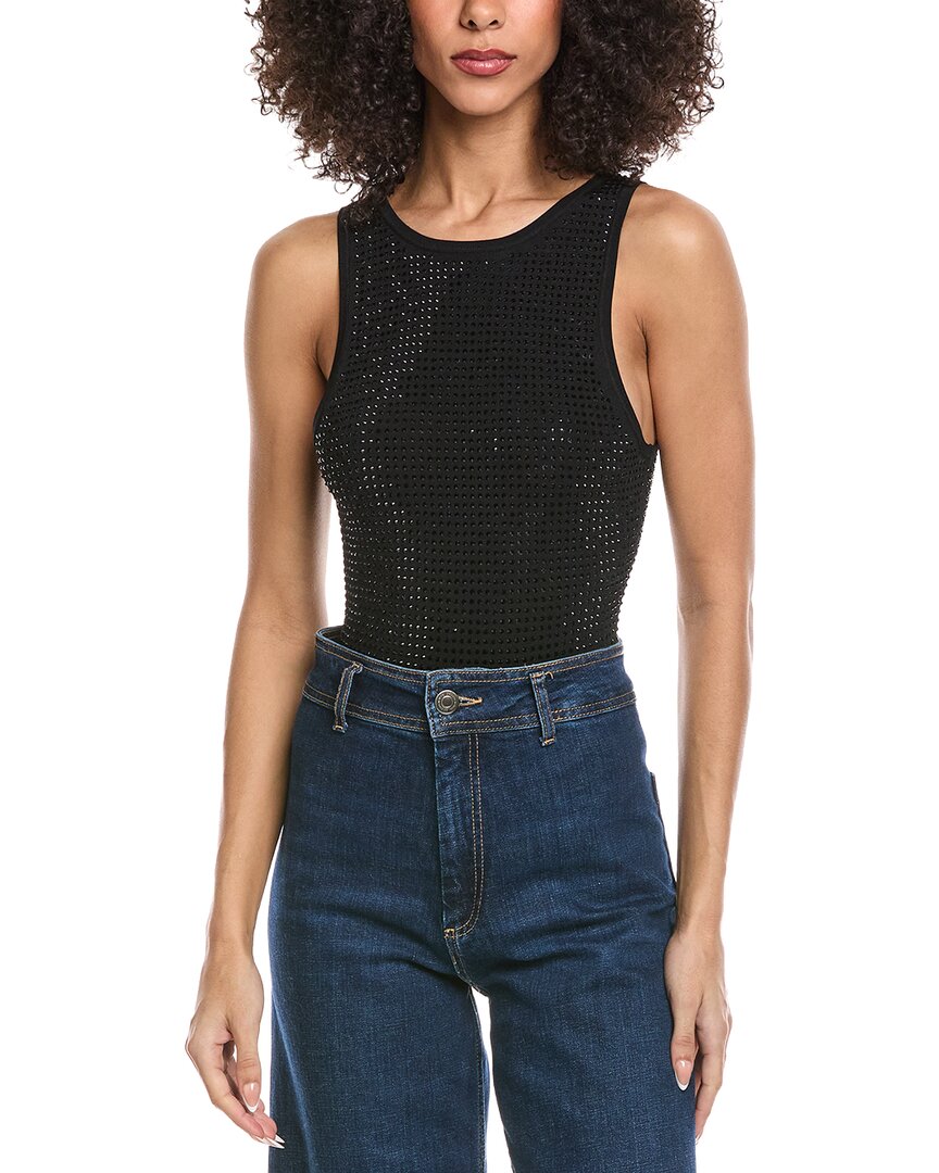 Sandro Embellished Sweater Bodysuit